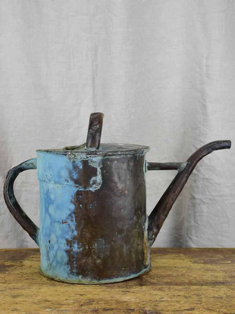 19th Century French copper watering can