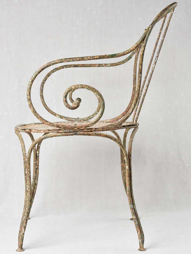 Quintessential French Garden Setting Armchair