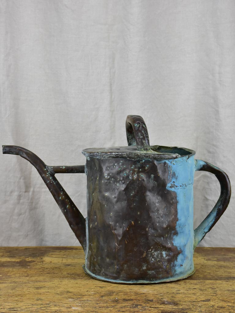 19th Century French copper watering can