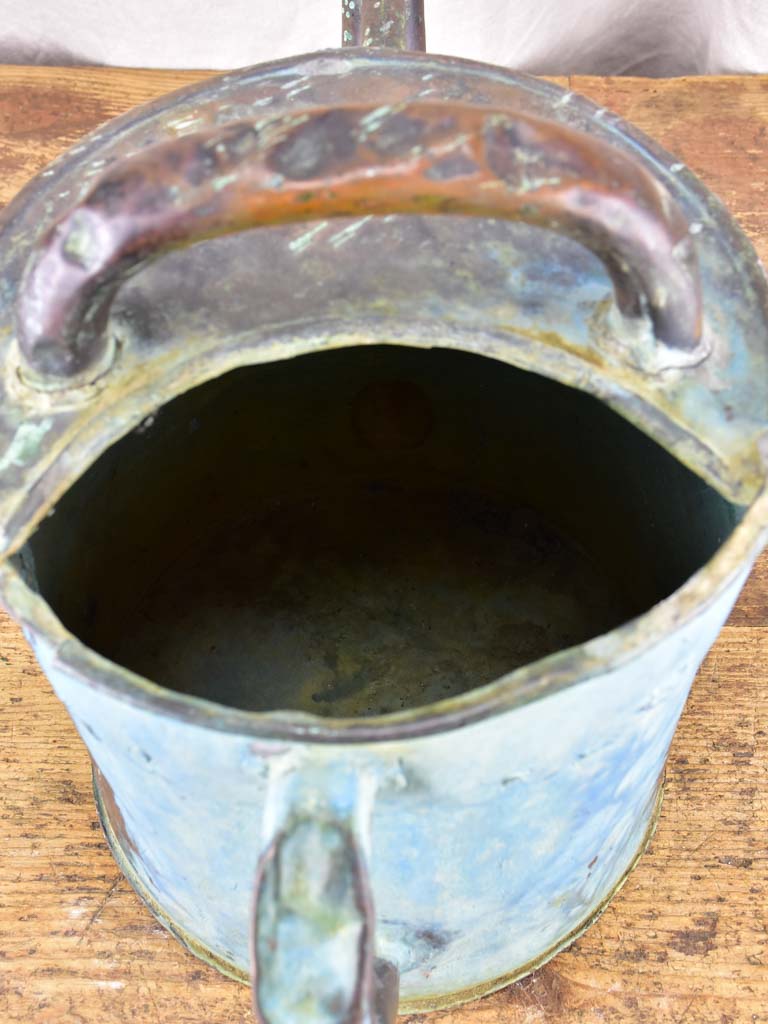 19th Century French copper watering can