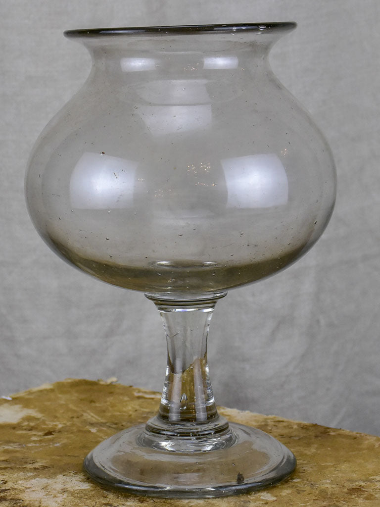 Antique French sangsue apothecary jar