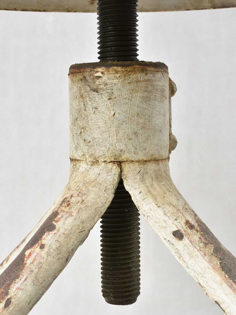 Vintage Atelier Industrial Metal Stool