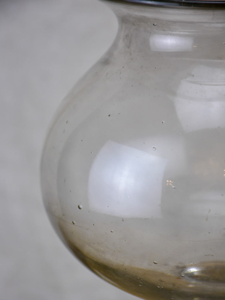 Antique French sangsue apothecary jar
