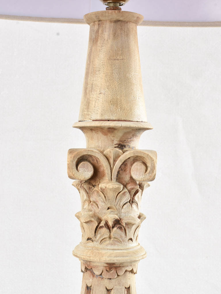 Pair of 19th century table lamps 33½"