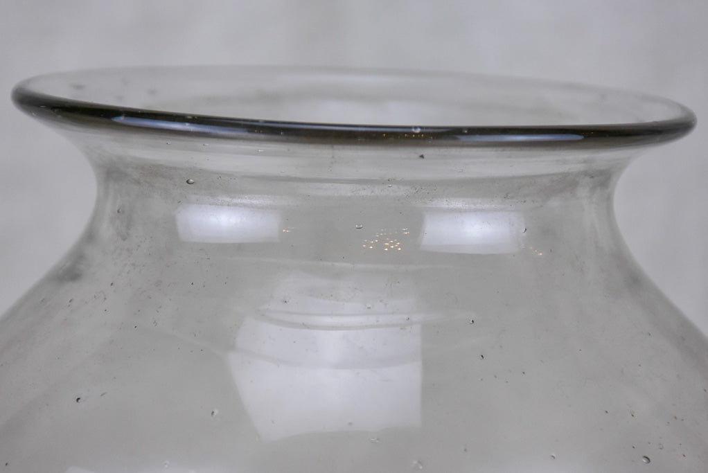 Antique French sangsue apothecary jar