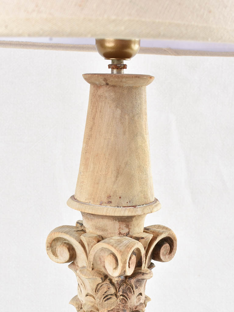 Pair of 19th century table lamps 33½"