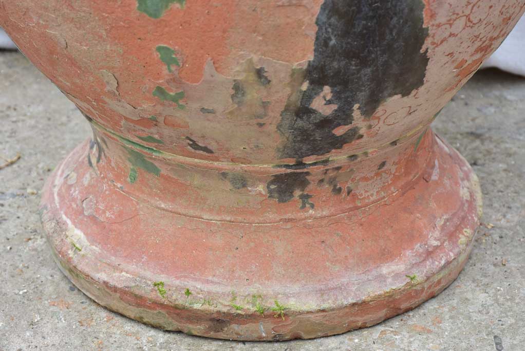 Large antique terracotta Anduze urn 31"