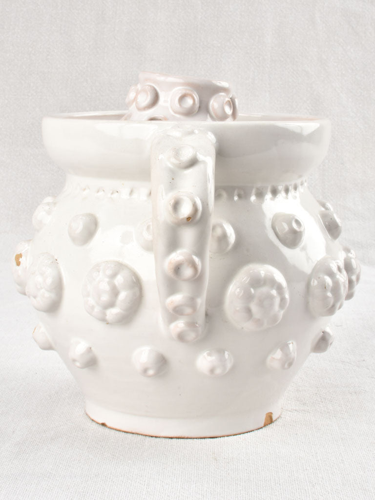 Émile Tessier tulip vase / lidded incense holder