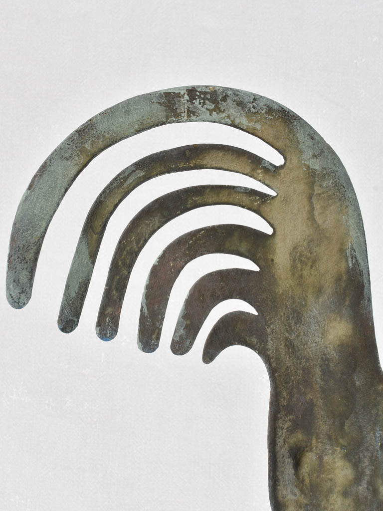 Salvaged 19Th-Century belltower Rooster 31½"