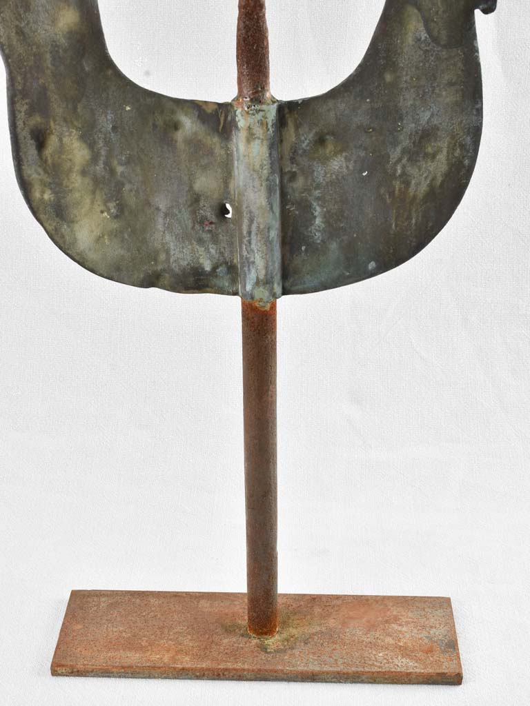 Salvaged 19Th-Century belltower Rooster 31½"