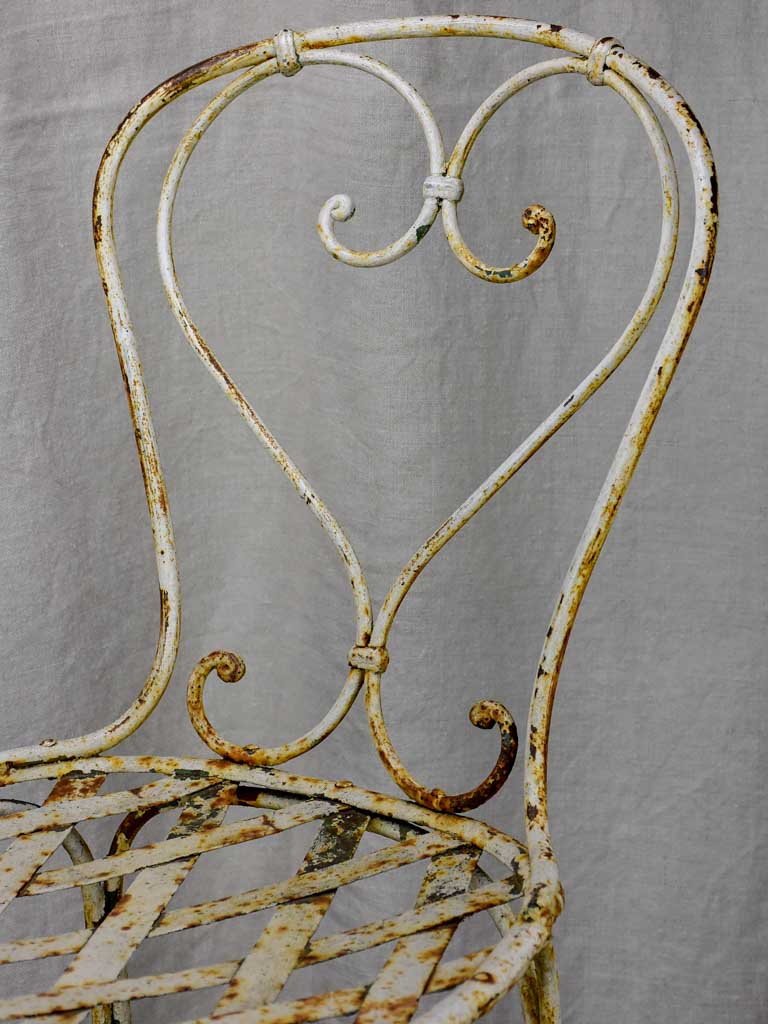 Antique French garden chair - Napoleon III