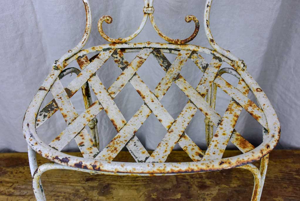 Antique French garden chair - Napoleon III