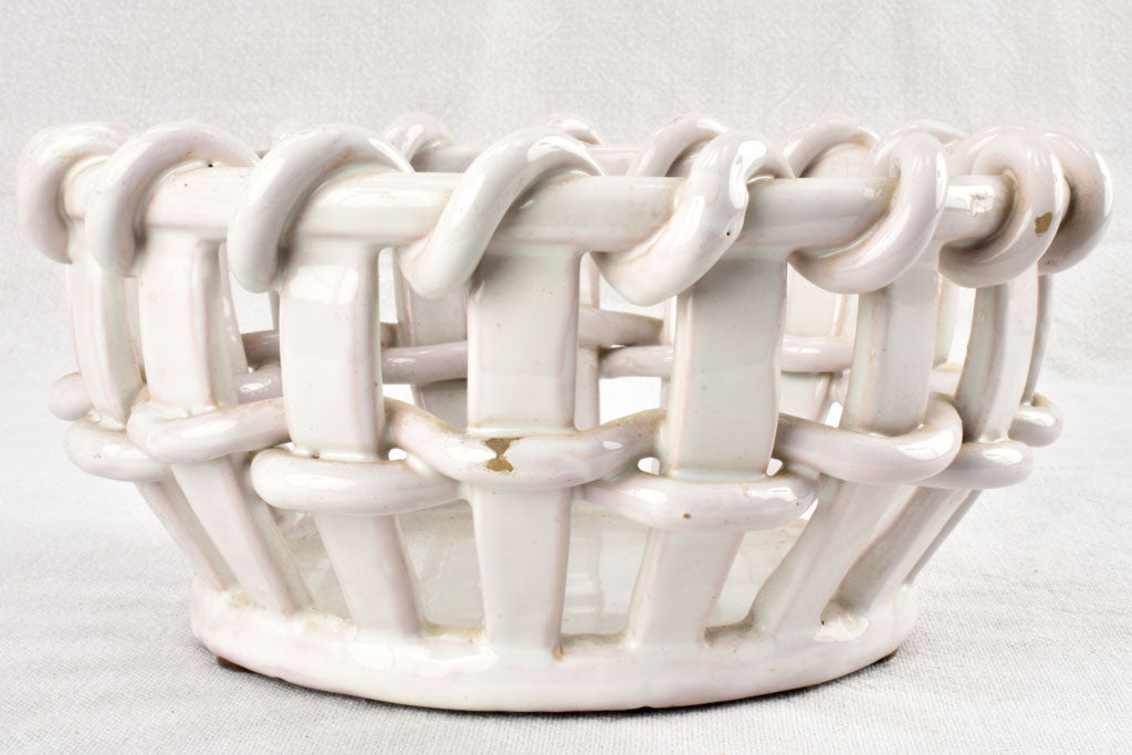 3 woven bowls 1950s Malicorne Émile Tessier