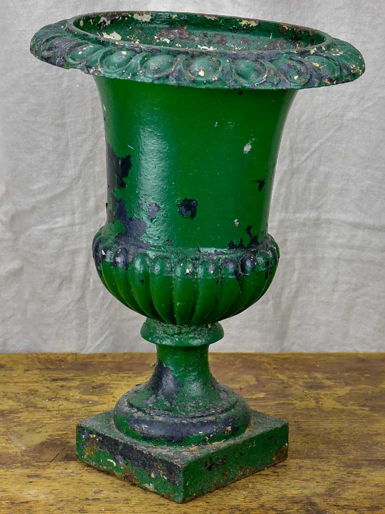 Antique French Green Medici urn