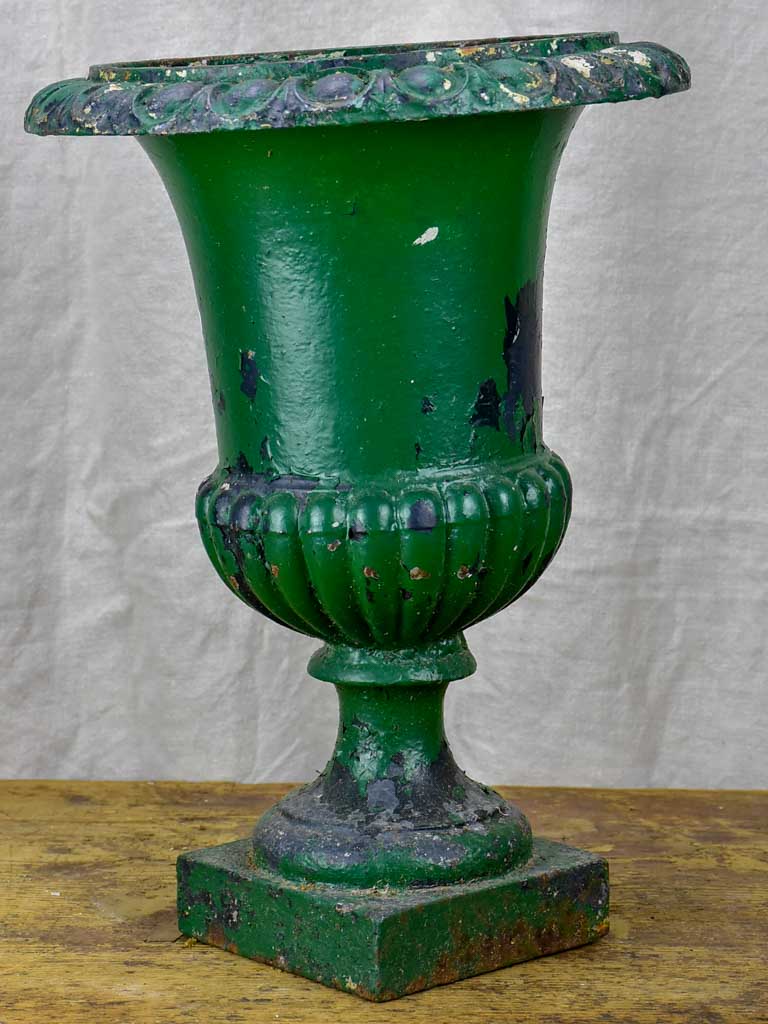 Antique French Green Medici urn