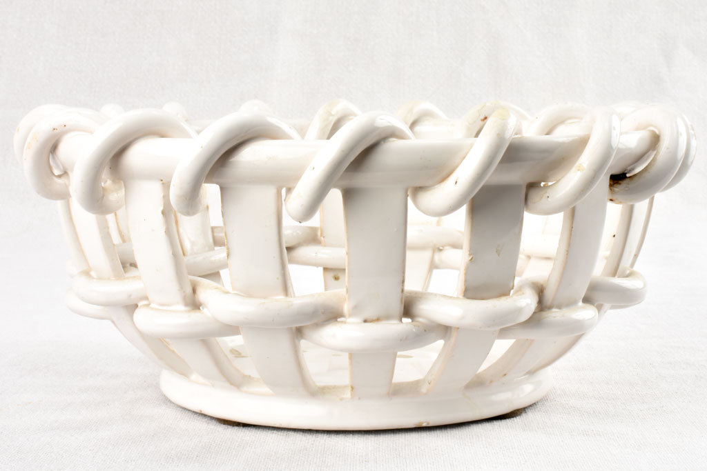 3 woven bowls 1950s Malicorne Émile Tessier