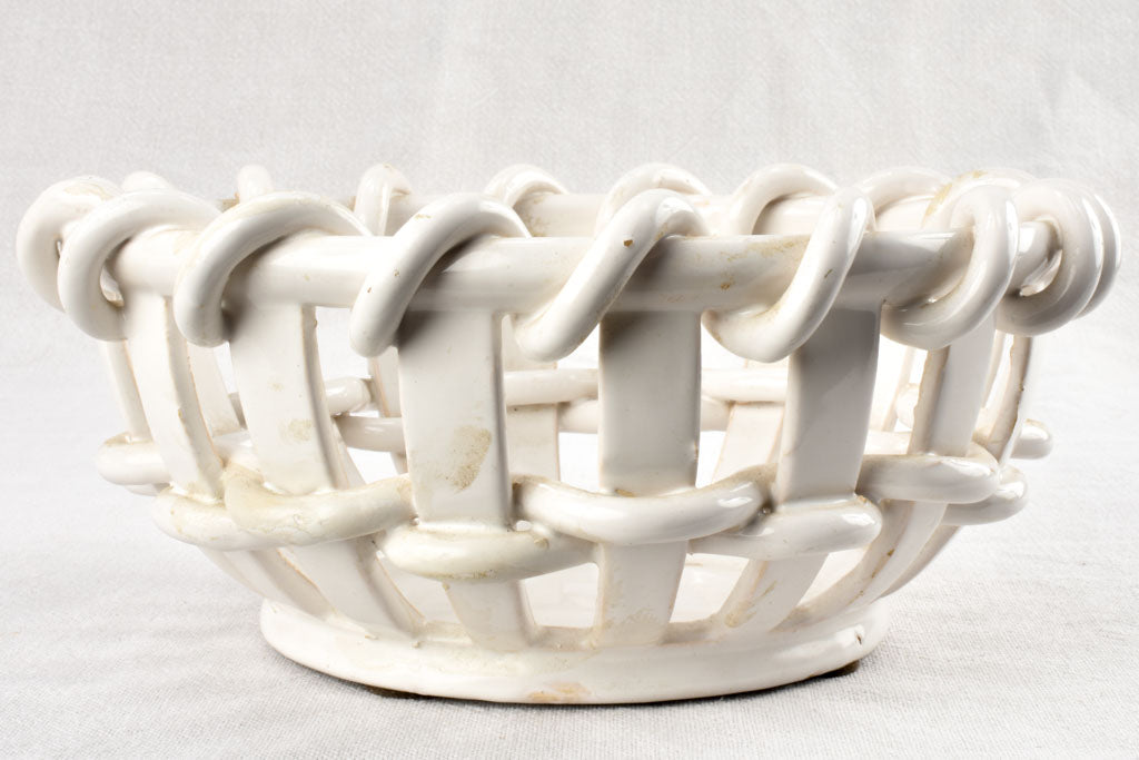 3 woven bowls 1950s Malicorne Émile Tessier