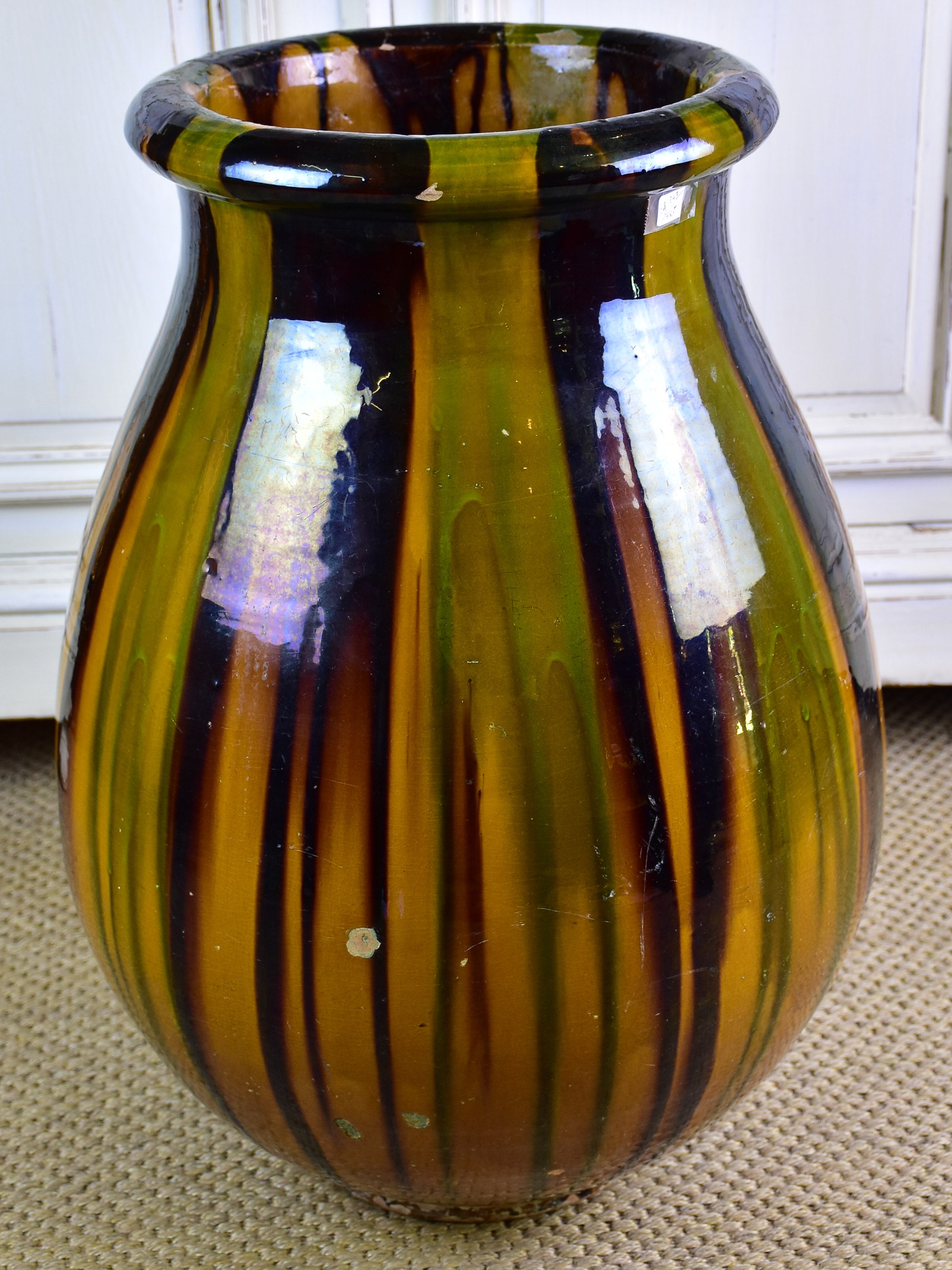 Antique French biot jar