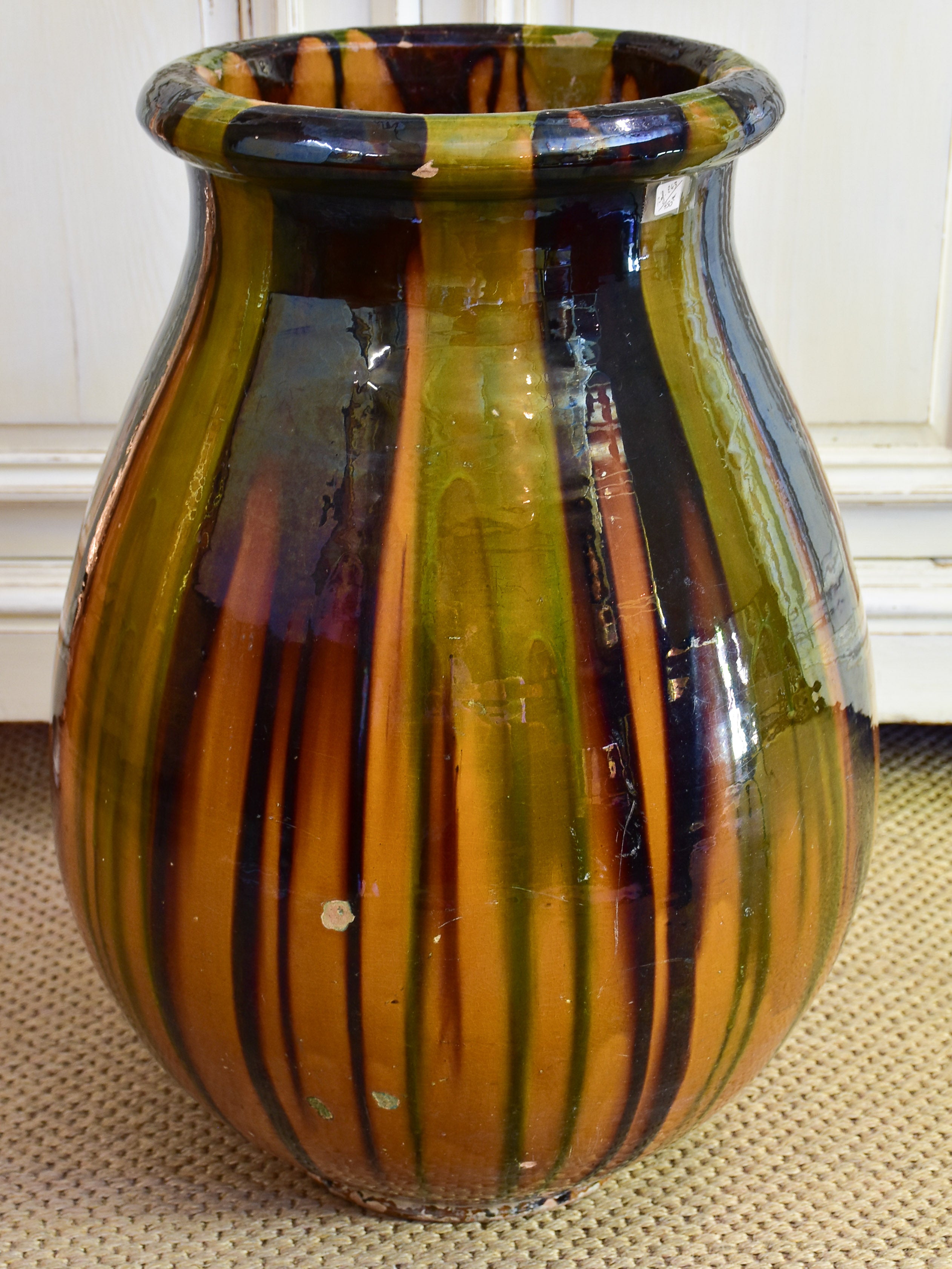 Antique French biot jar