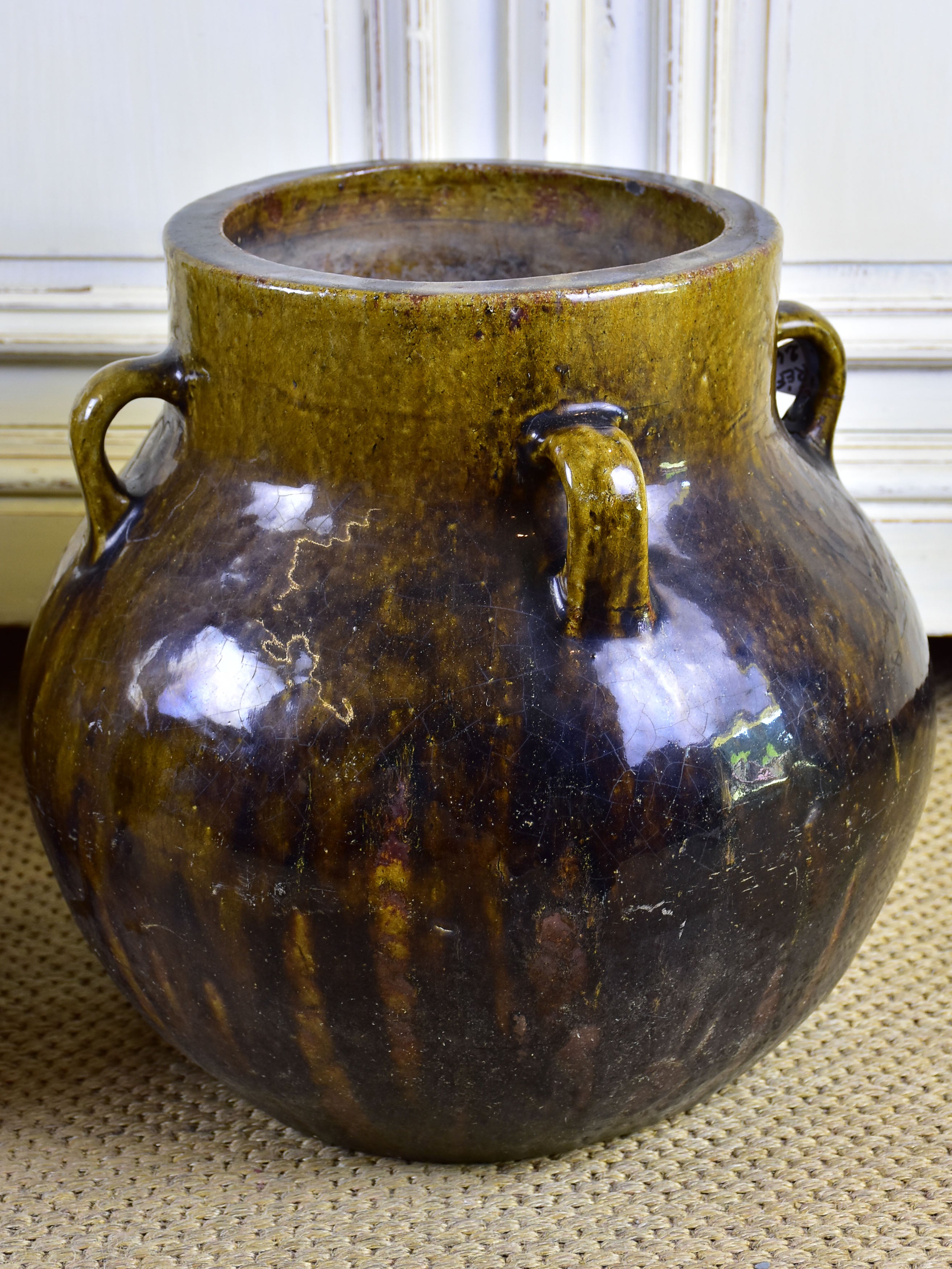 Pair of 19th century Olive oil pots