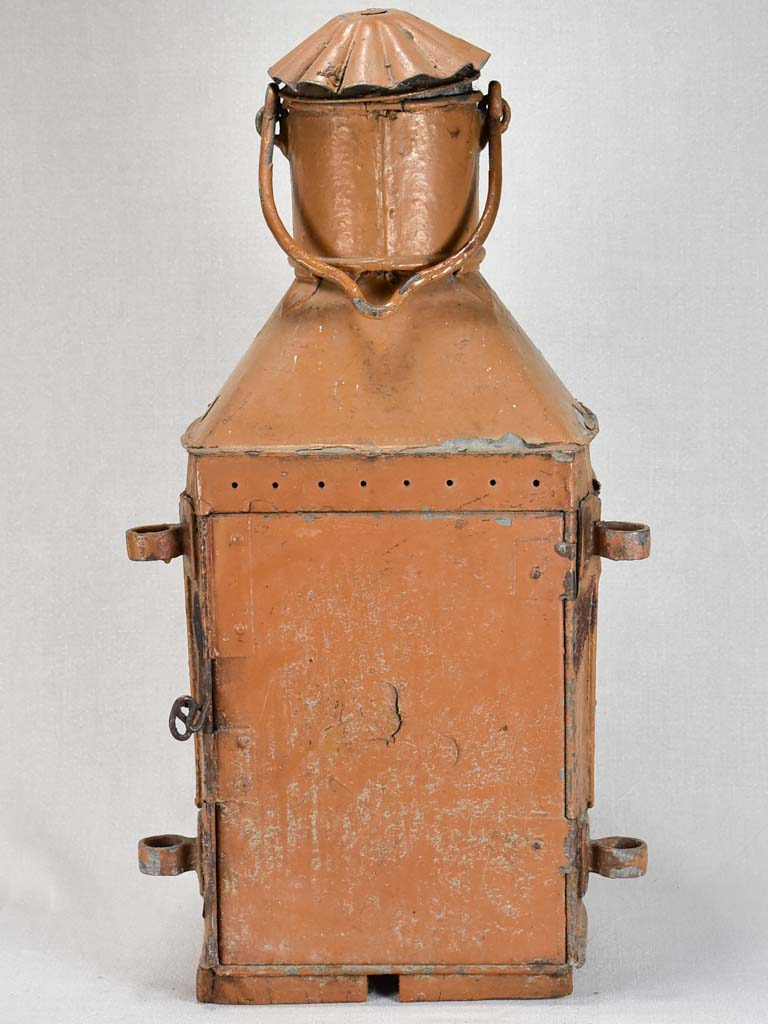 Historic ribbed glass boat lantern