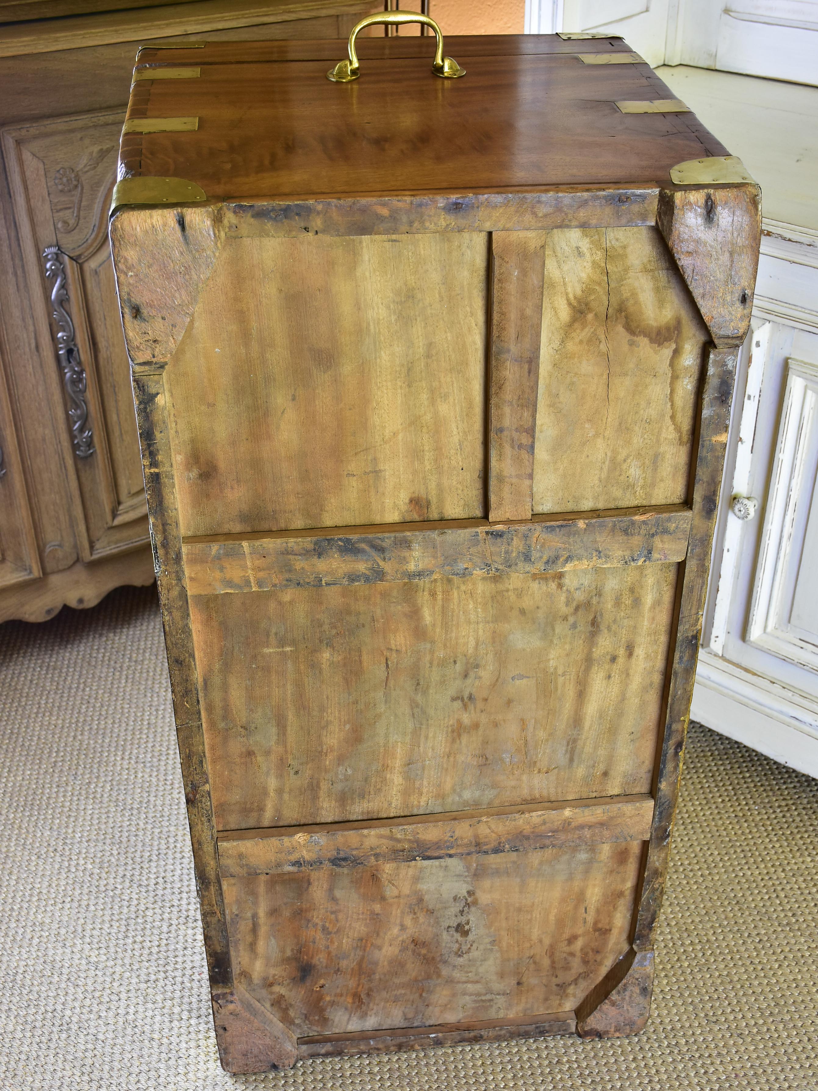 19th century French camphor trunk