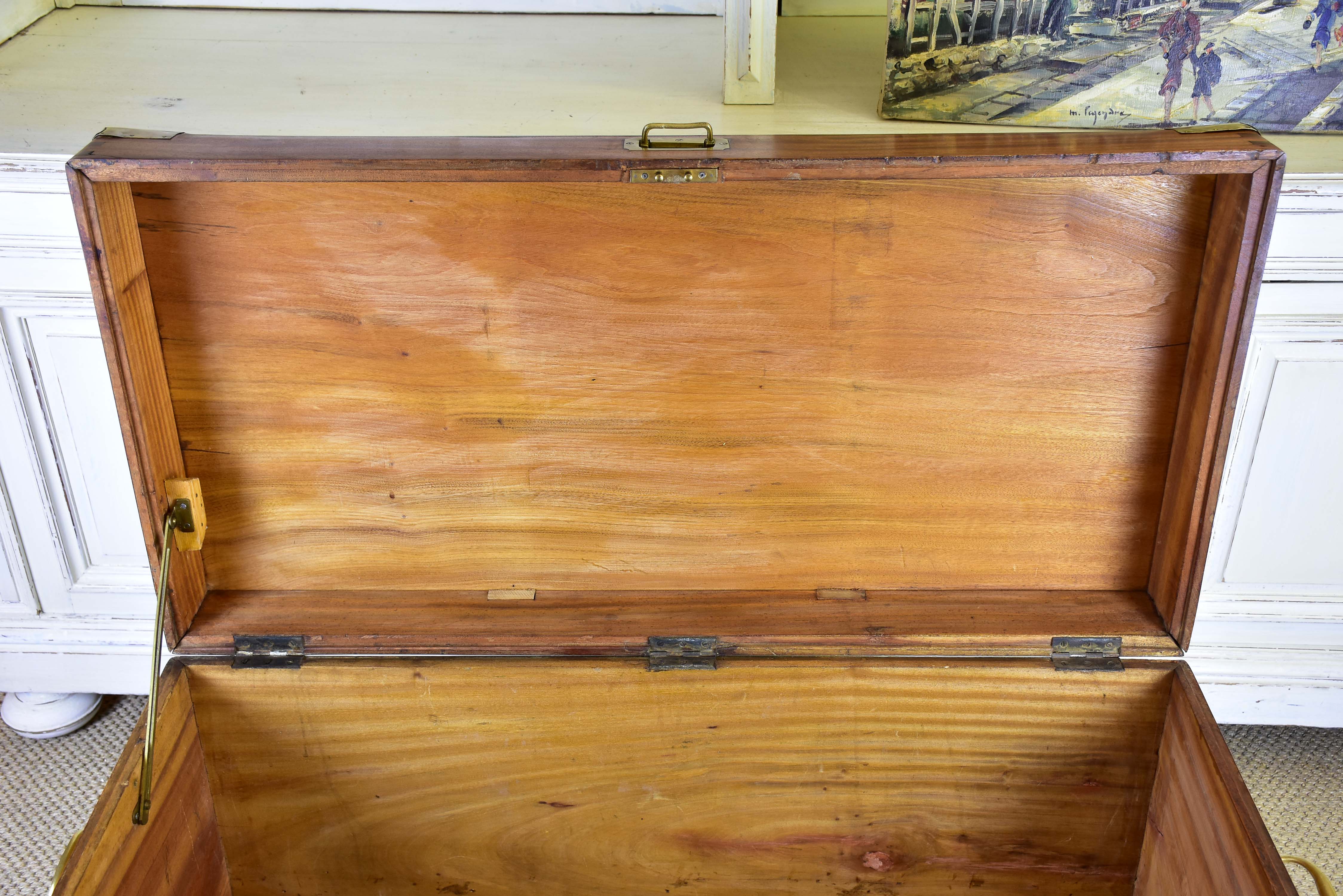 19th century French camphor trunk