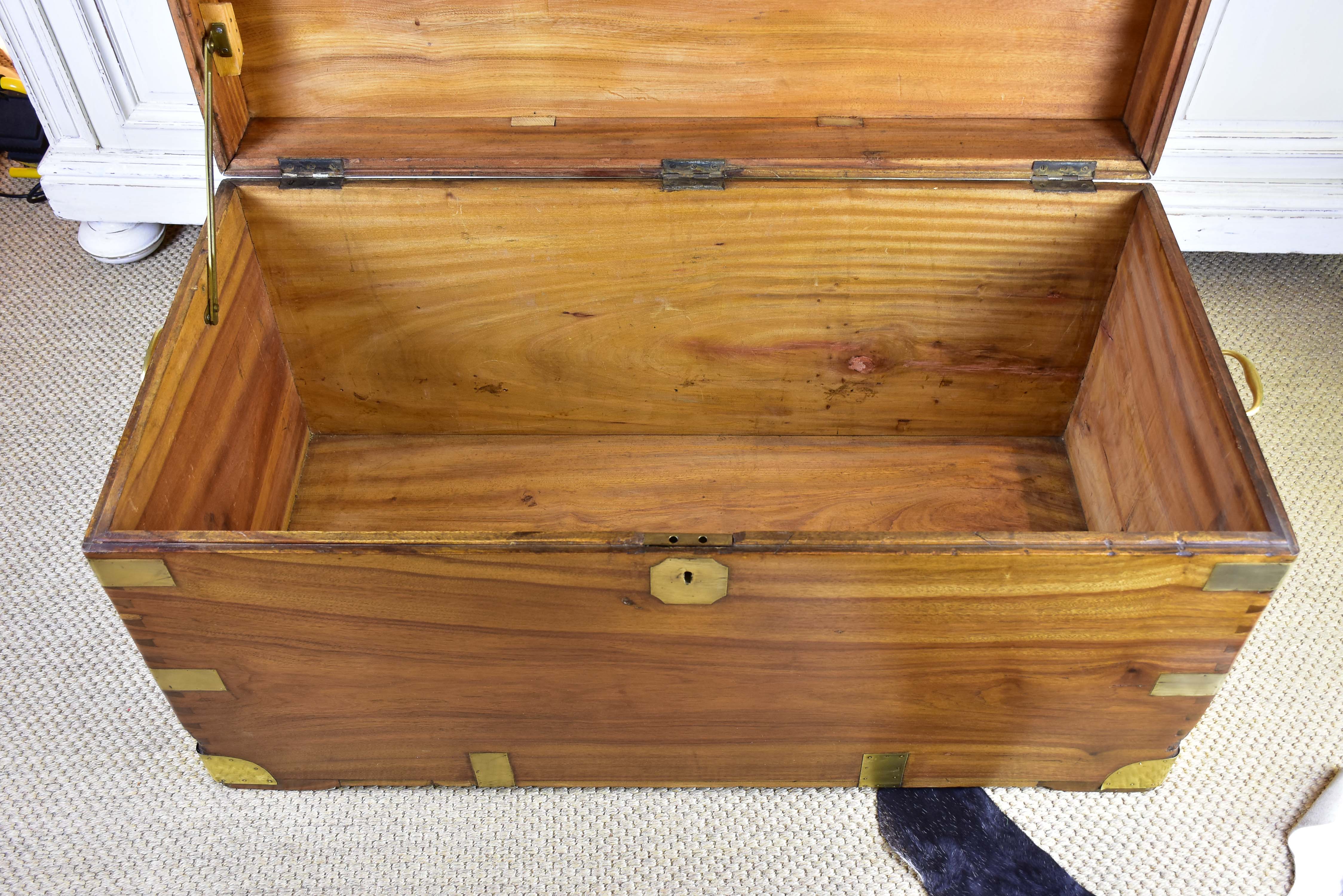 19th century French camphor trunk