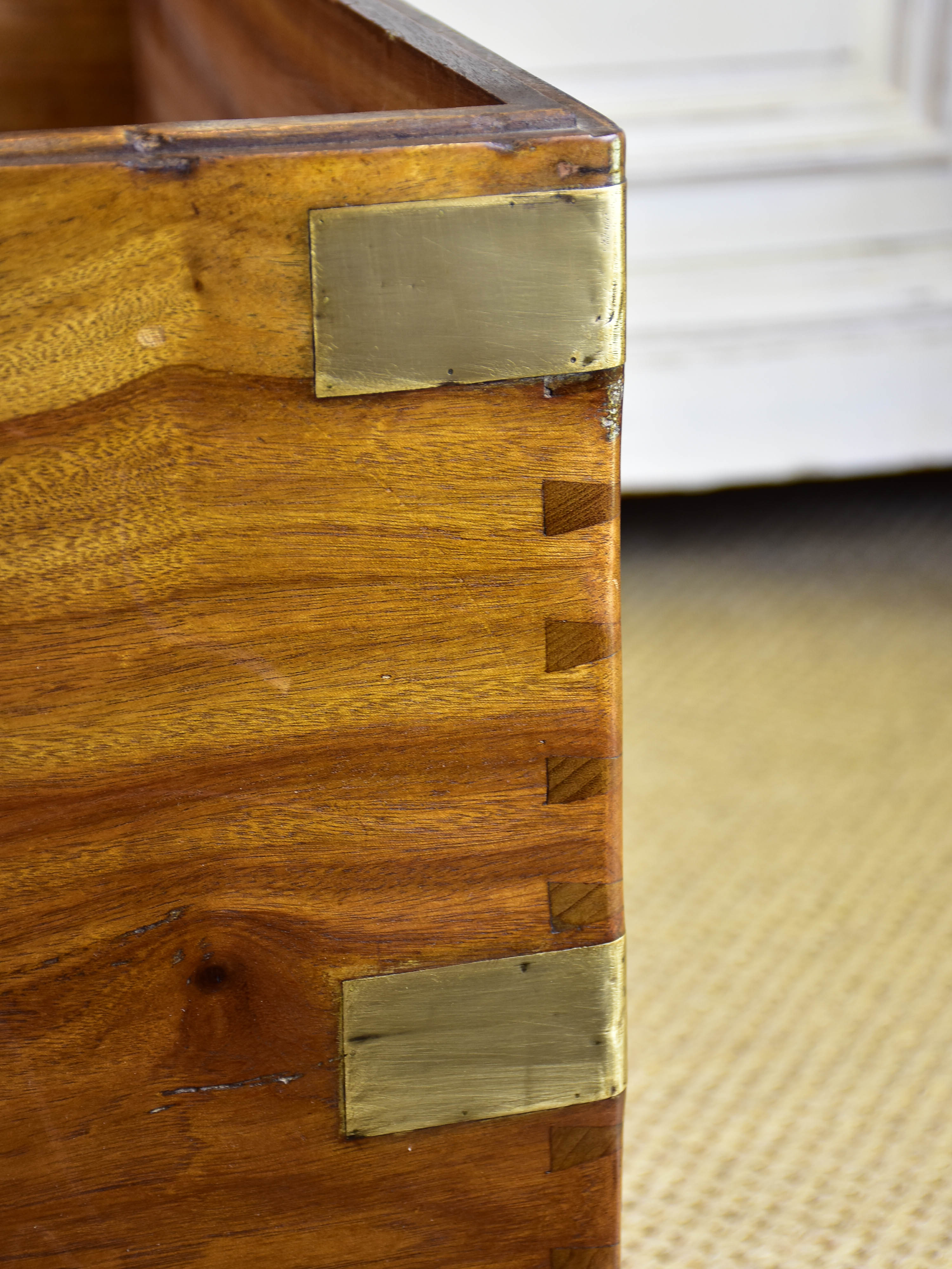 19th century French camphor trunk