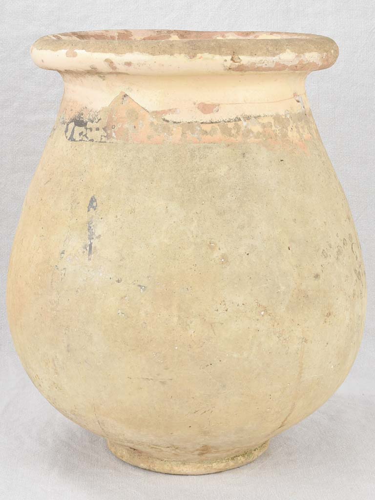 Small 19th-century French biot jar 19"