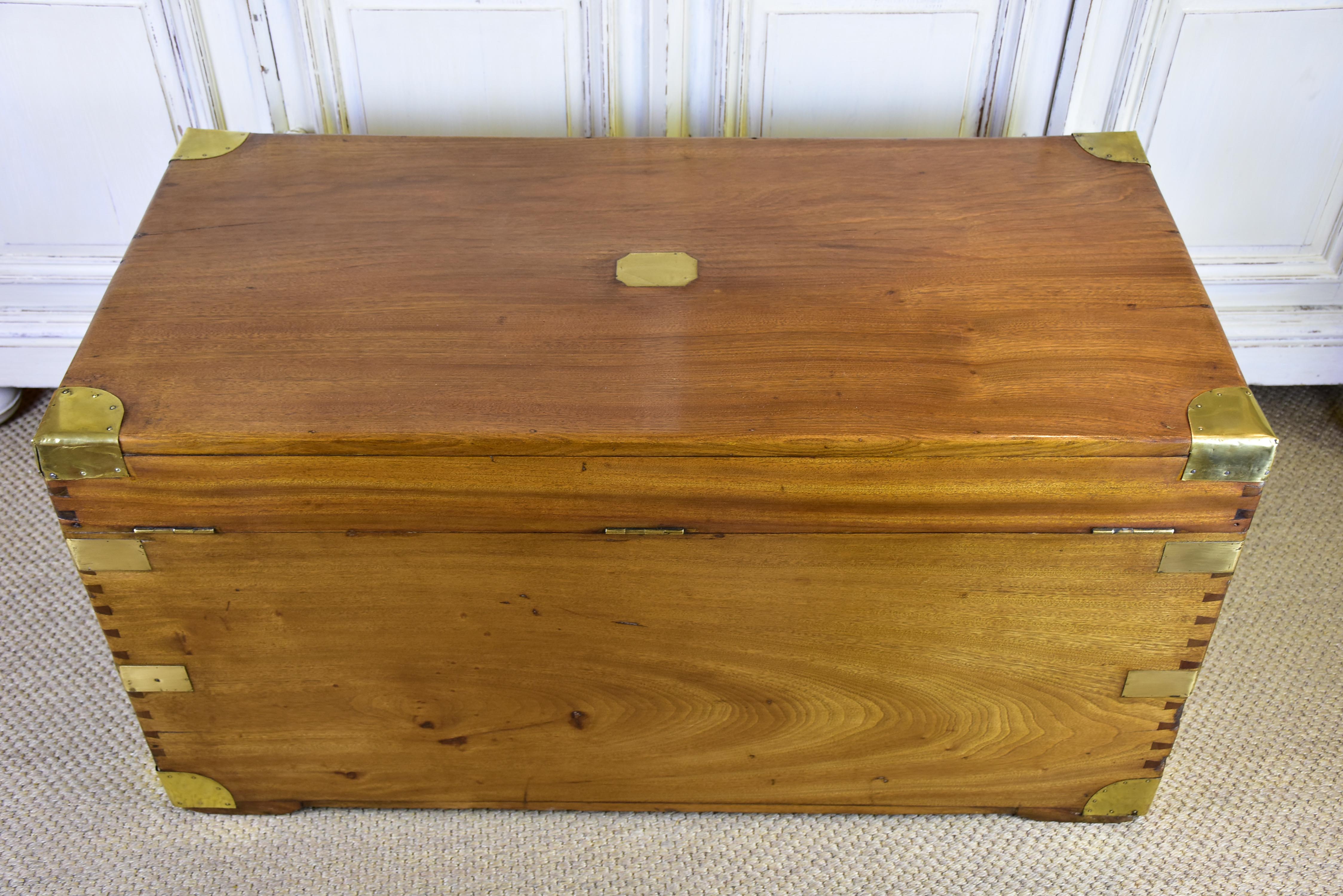 19th century French camphor trunk