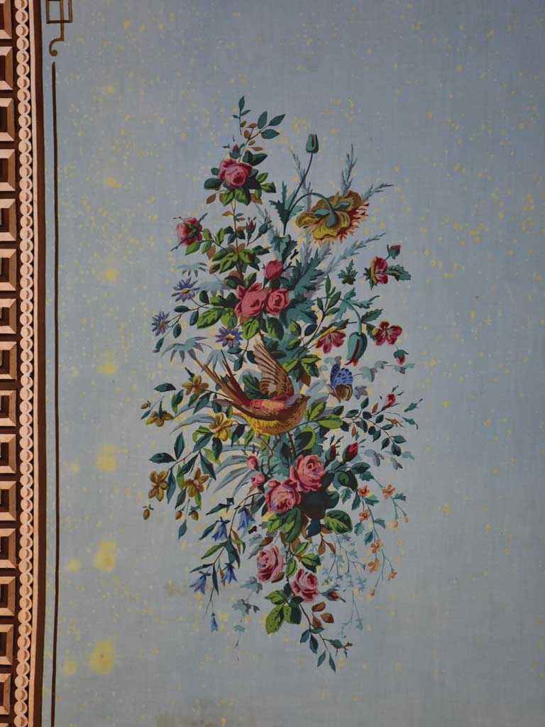 Napoleon III painted panel / blind