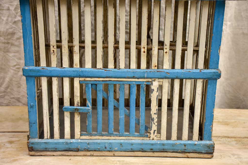 Large architectural antique French birdcage