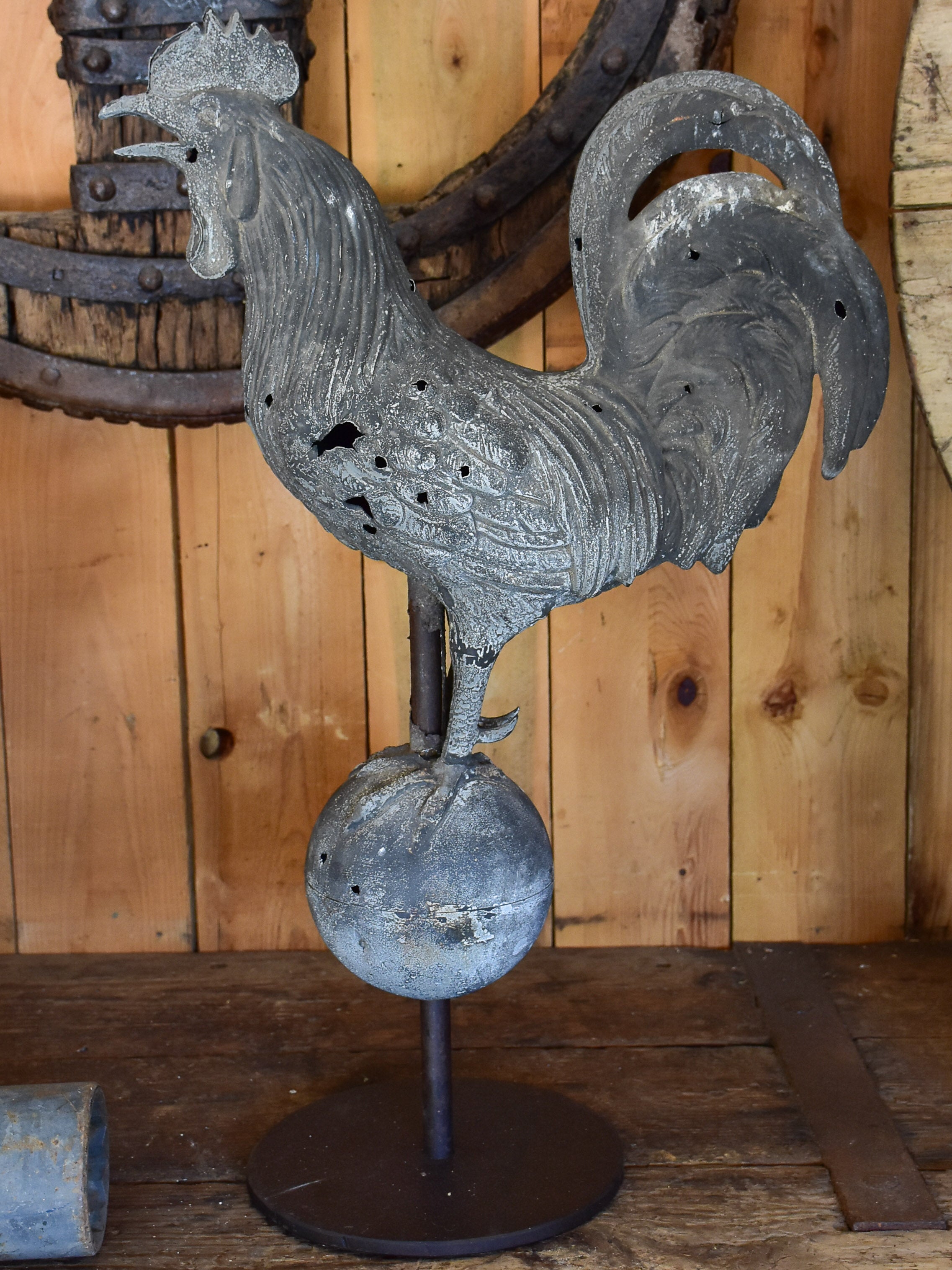 Antique French weathervane rooster