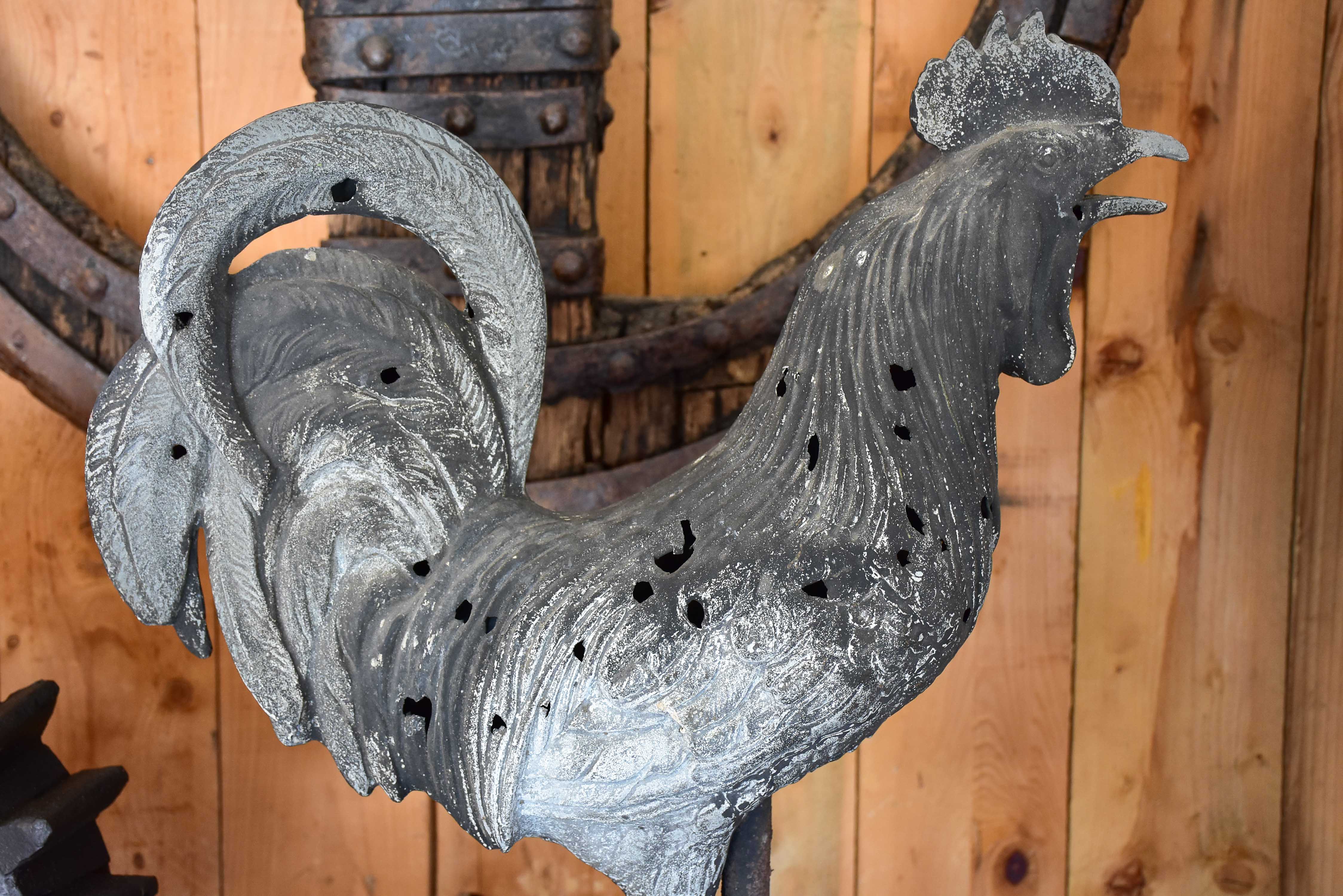 Antique French weathervane rooster
