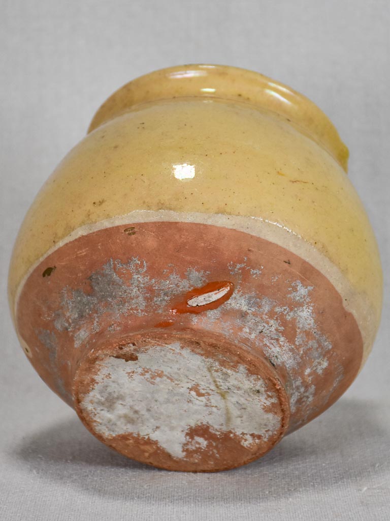 Antique French preserving pot from Aubagne 5½"