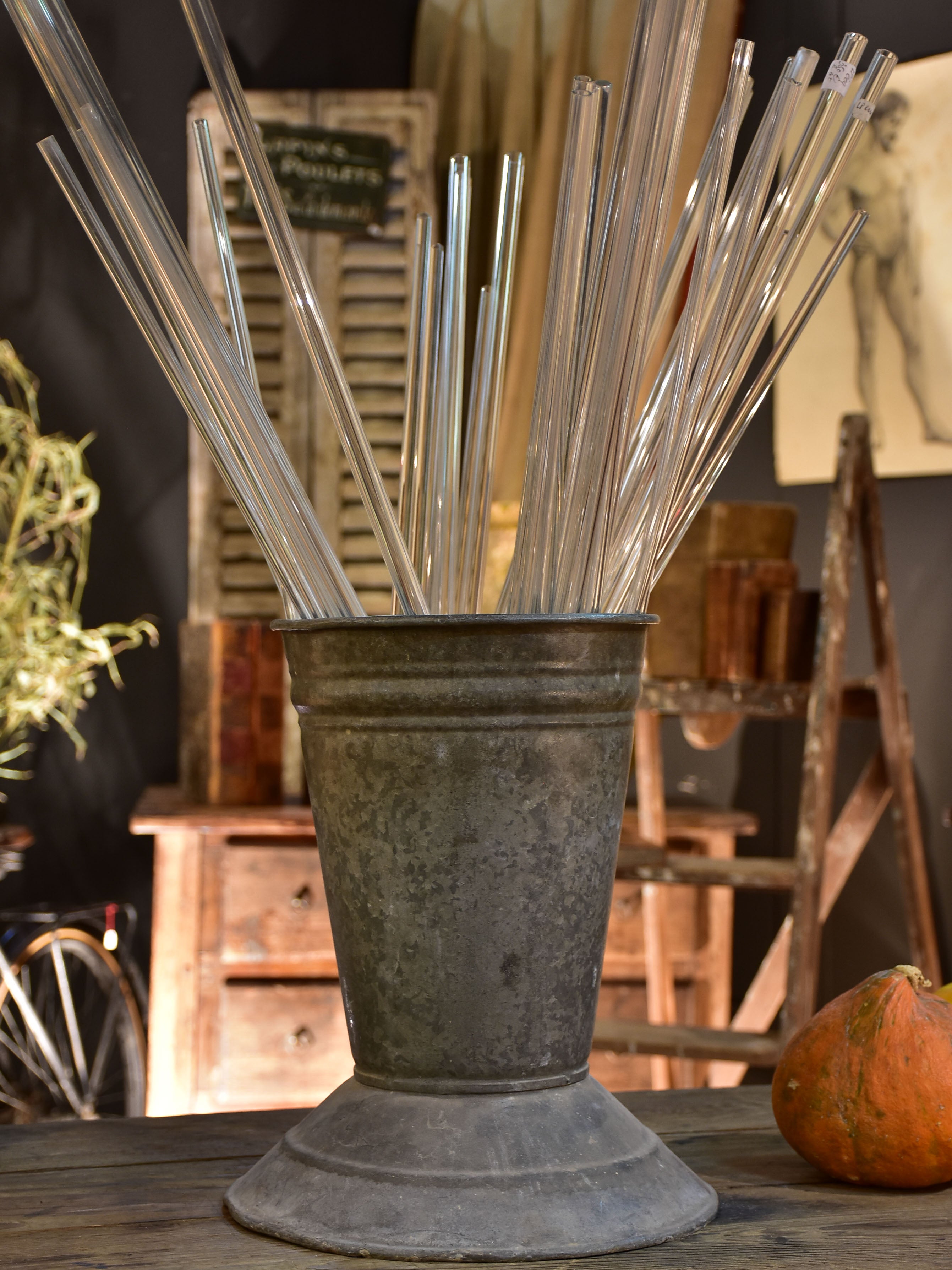 Vintage French florist vase