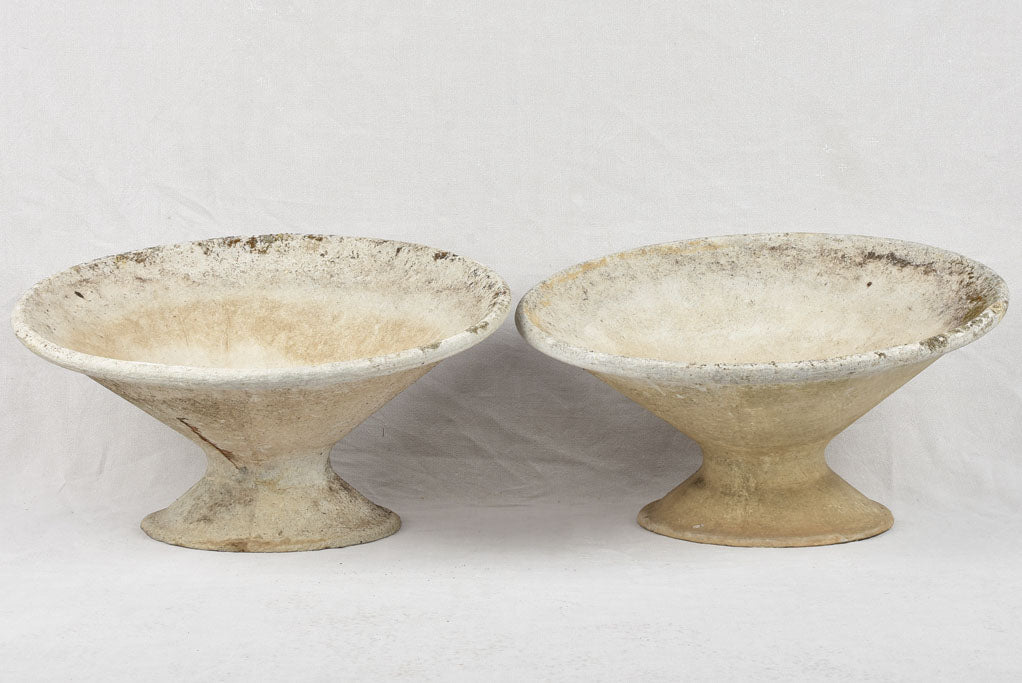 Pair Of Willy Guhl Tilted Planters 25¼"