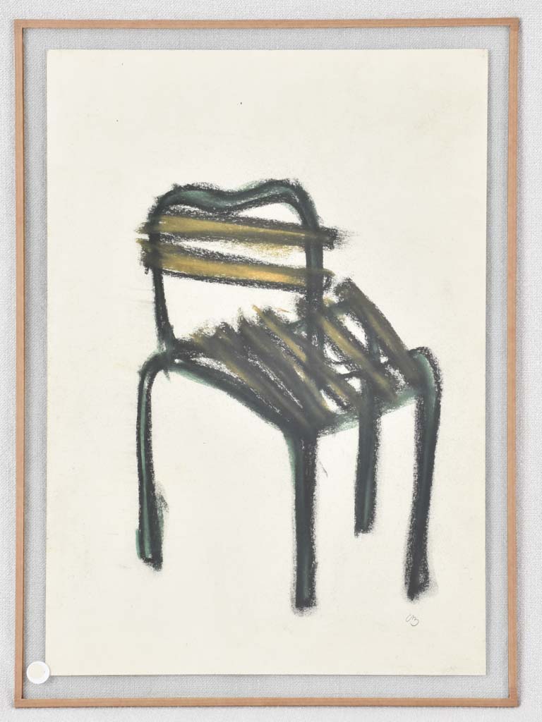 Set of THREE chairs - Caroline Beauzon 13½" x 18"