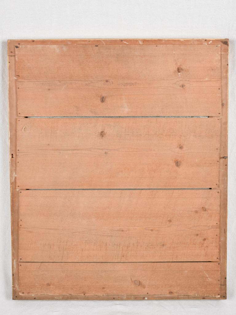 Early 19th century Restauration mirror - blue and gold 29¼" x 35"