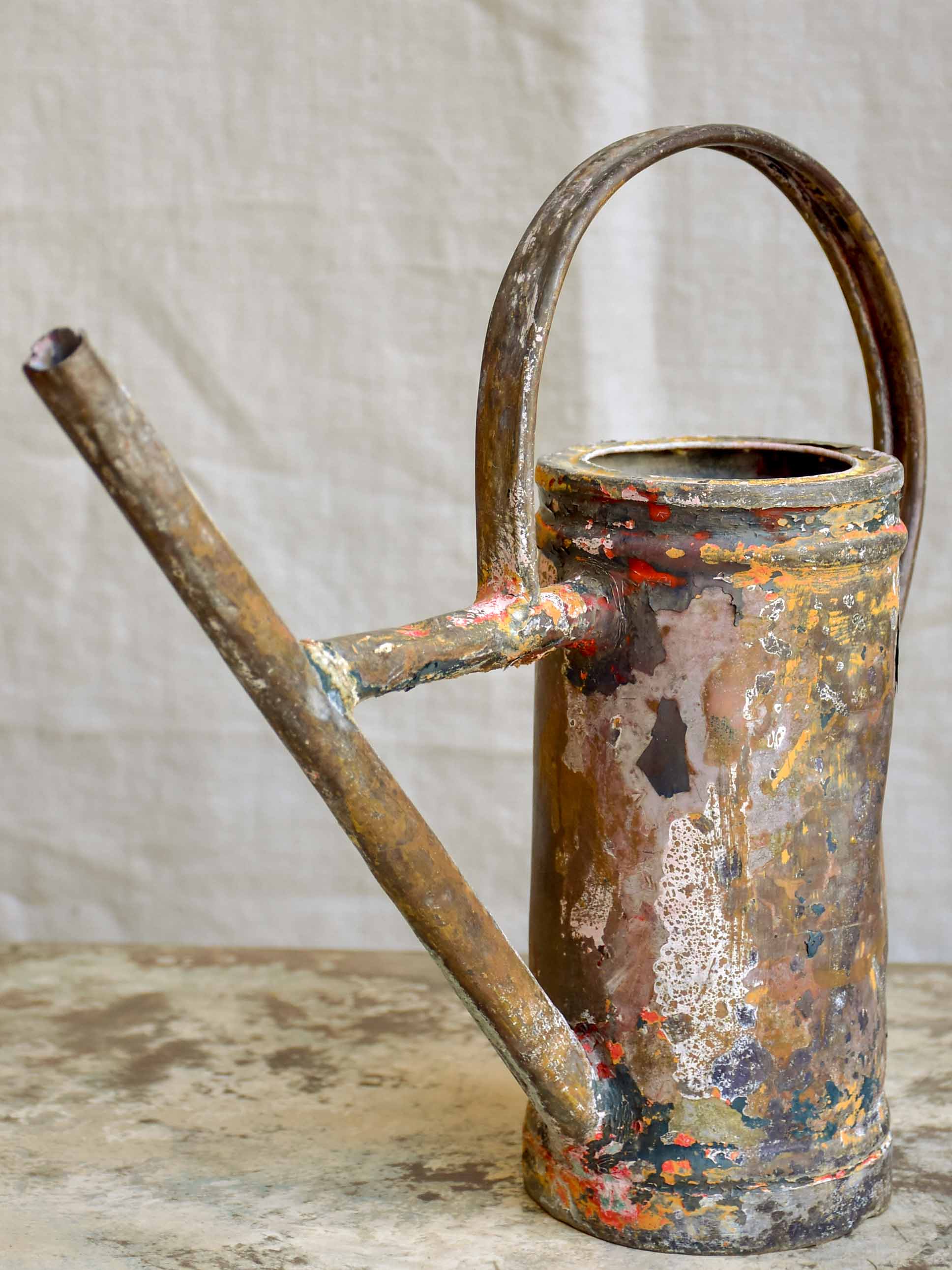 Small antique French copper watering can