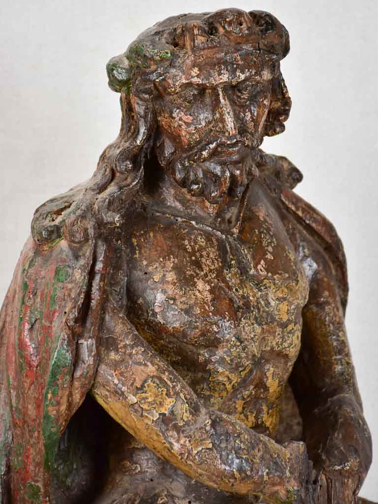 Durable Tilleul Wood Christ Carving