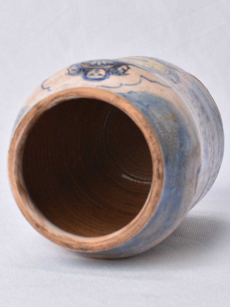 Elegant hand-painted Italian pottery