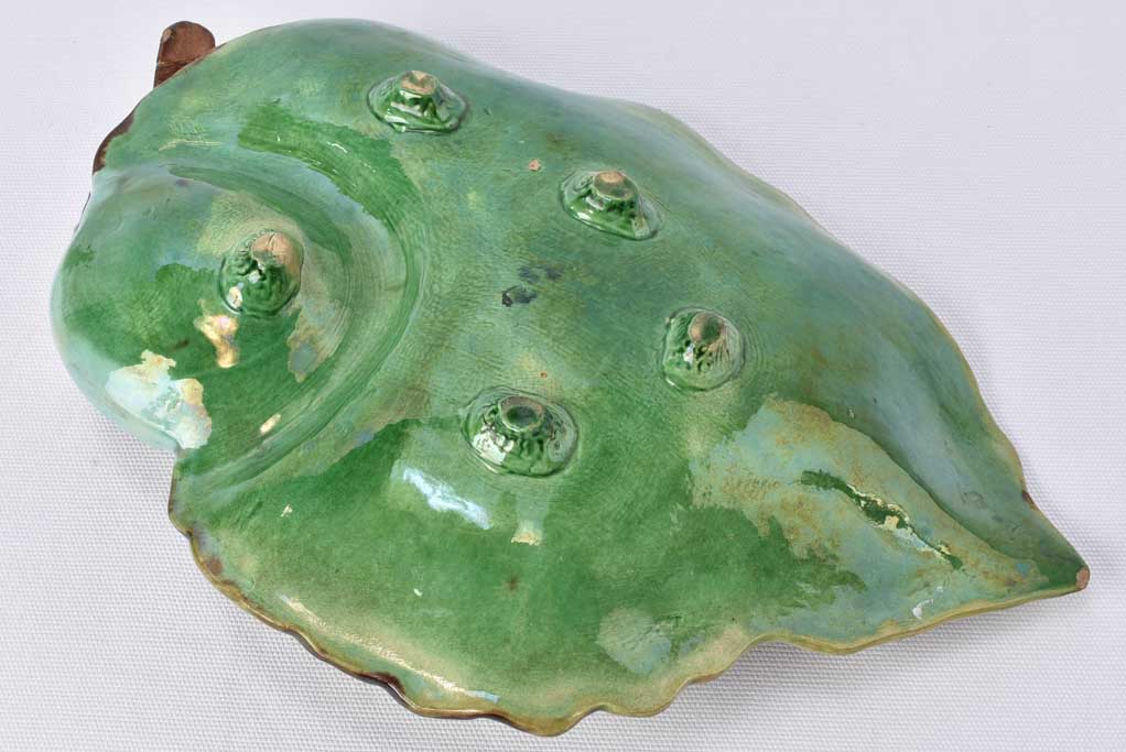 Early-century adorned bird serving bowls