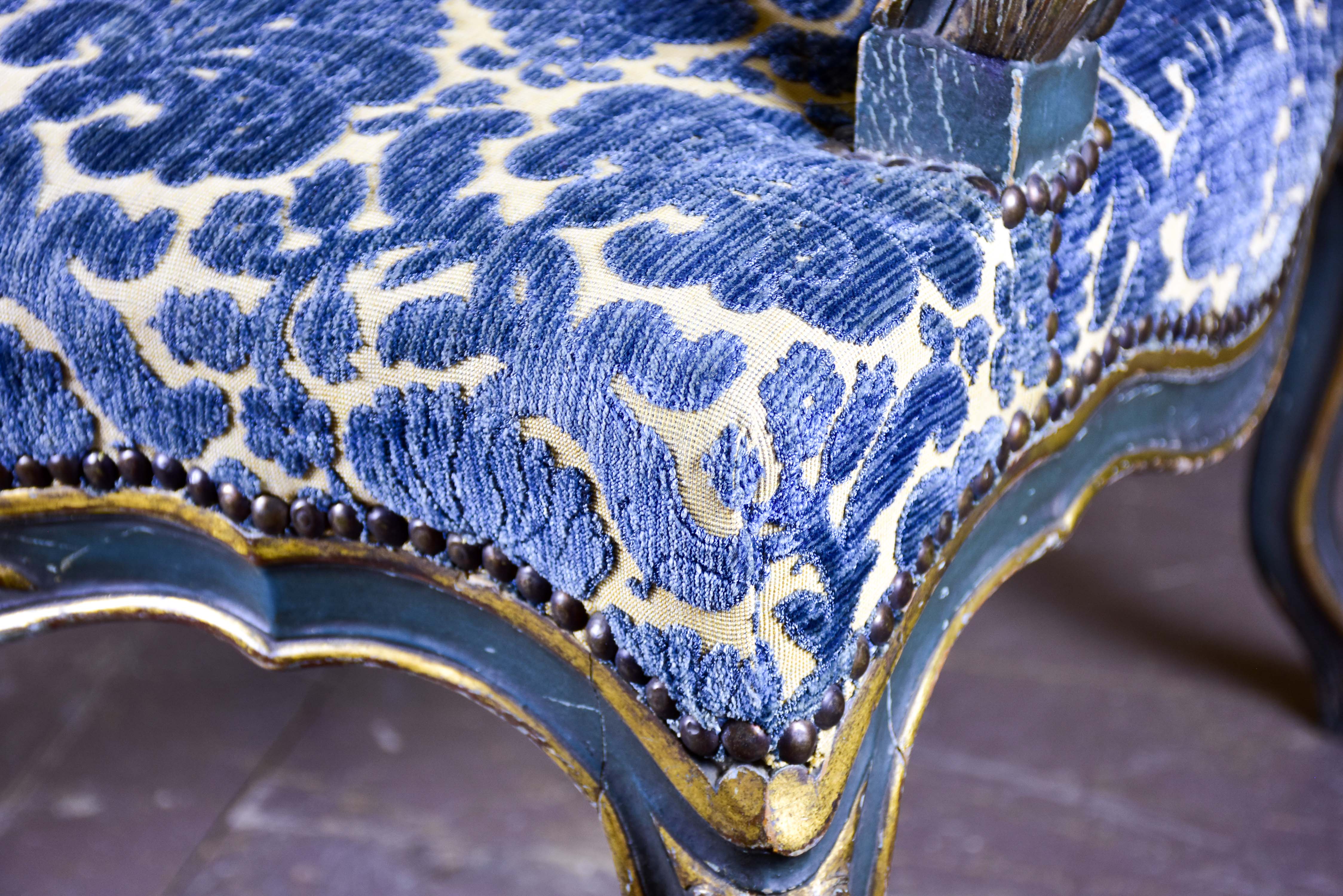 19th century Regency wingback armchair