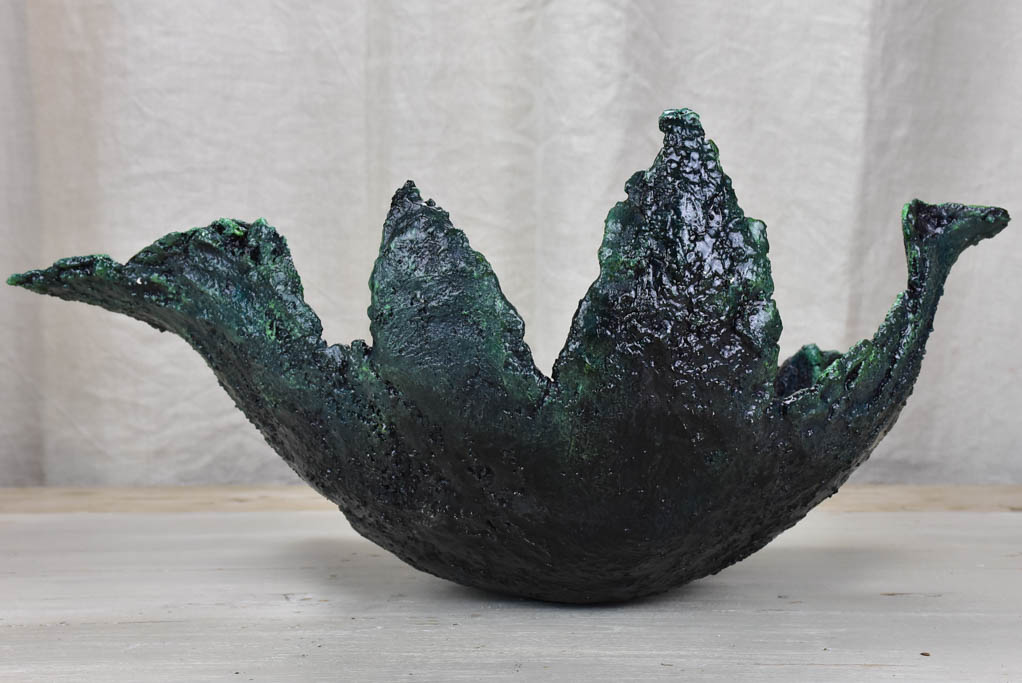 Artisan made leaf sculpture / bowl