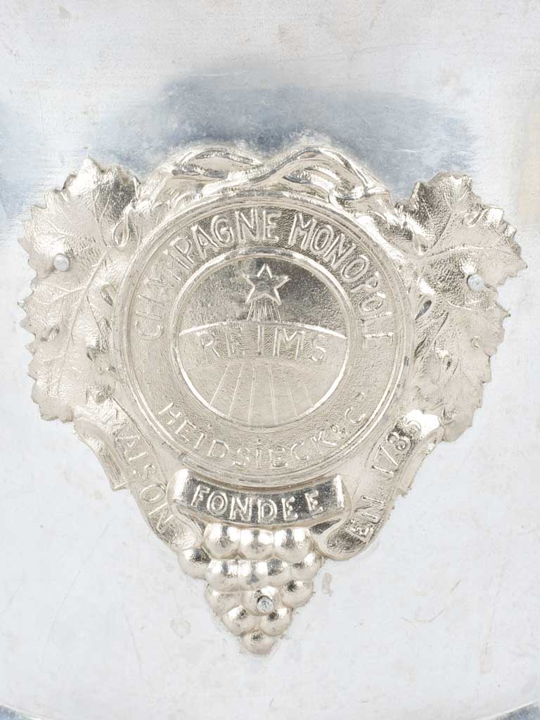 Champagne bucket (Monopole Reims Heidsieck)