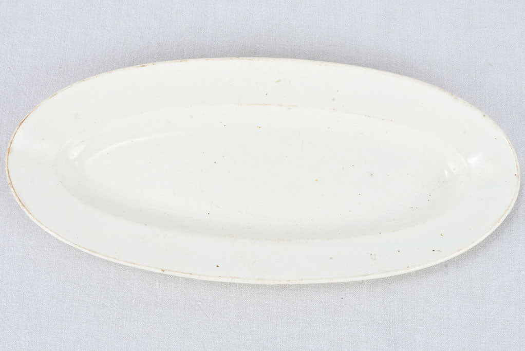 Three oval platters, Limoges & Bordeaux 23¾"