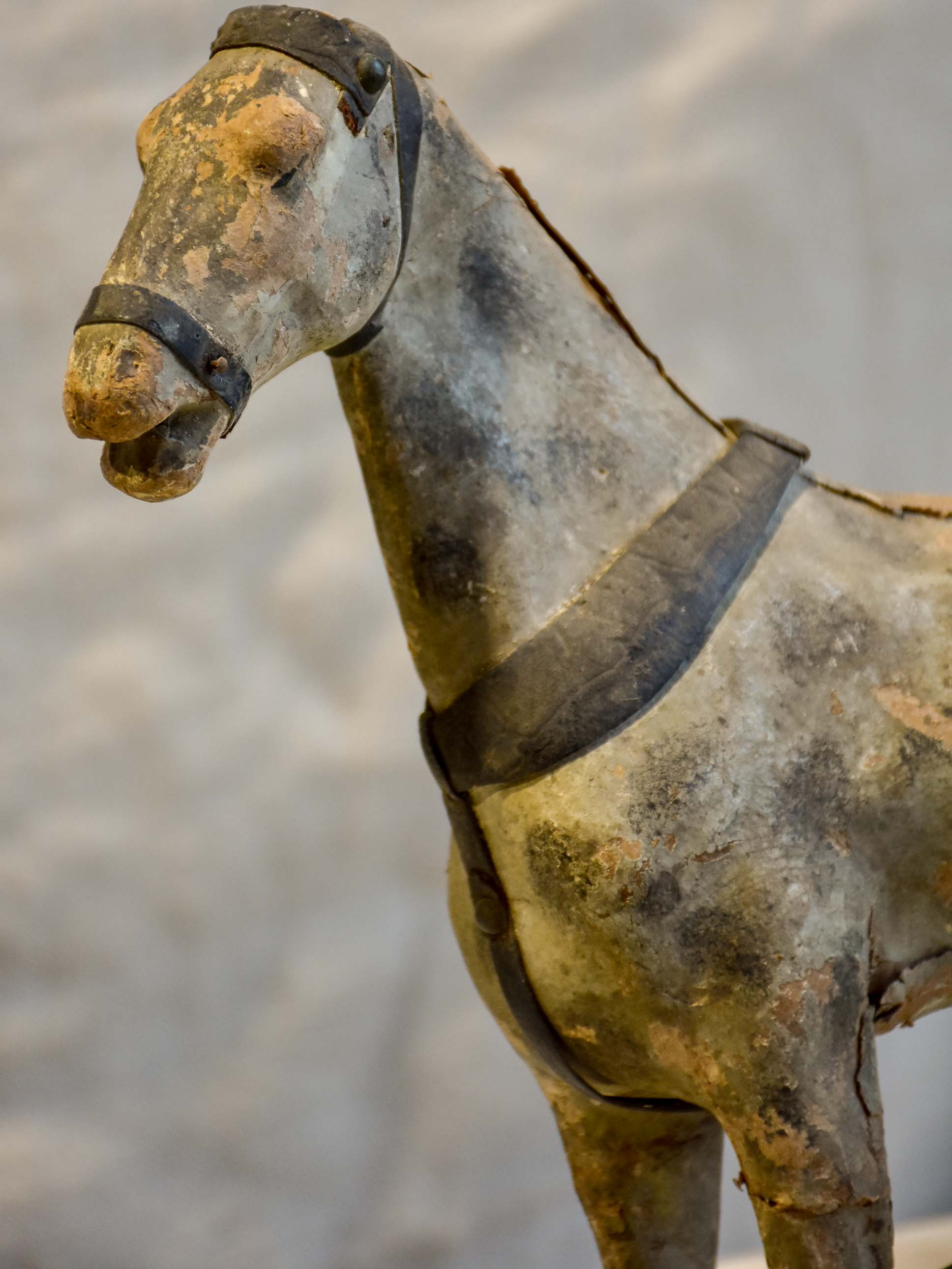 Napoleon III toy horse and cart