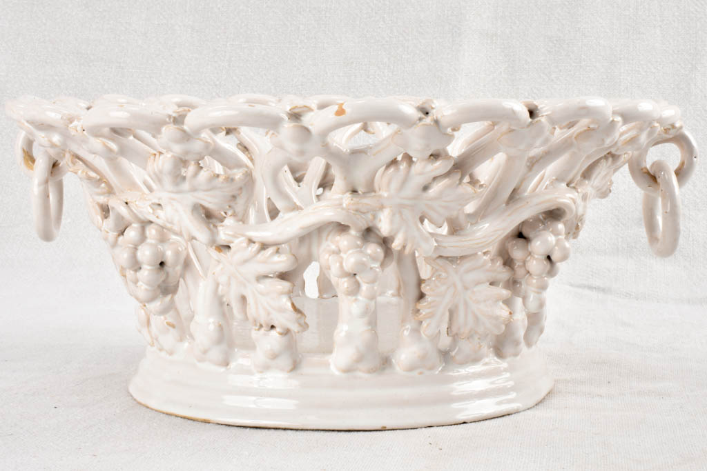 Handcrafted ceramic baskets by Émile Tessier